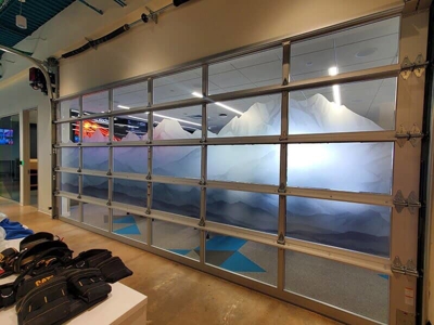 Specialty Vinyls - Window Graphics Photo